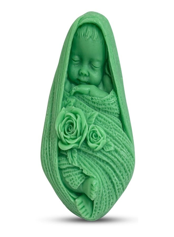 SCIIAN Baby Soap |Baby Soap for Kids | Kids Toys Soap 120g | Baby Soaps for Bath | Natural Bathing Soap | Baby Soap for Kids 2-5 Years | Handmade Soap | Kids Toys Bath Soaps Green - Image 1
