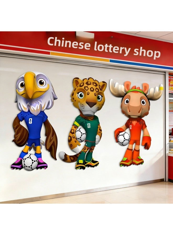 إعداد ديكورات أجواء كأس العالم 2026 - المواصفات: لافتة كأس العالم 06 [300×50 سم] - Image 3