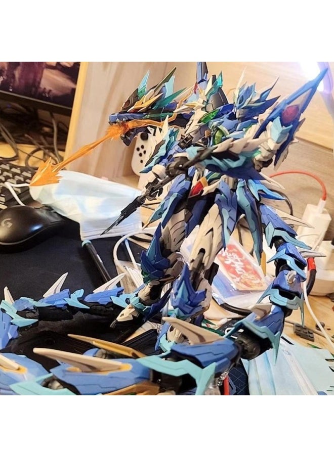 Generic - Gundam Model Assembled Model Motor Core Cao Renqing Long Ao C Zhao Yun Nezha Gan Mecha Toy Blind Box-Color:Make A Wish-a Cadre [must Model] Years Later High Probability-Specifications:Guaranteed Model 13-18cm - Image 1