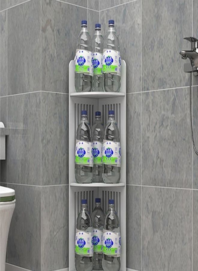 fashionhome Bathroom Shelf Corner Storage Cabinet - Image 2