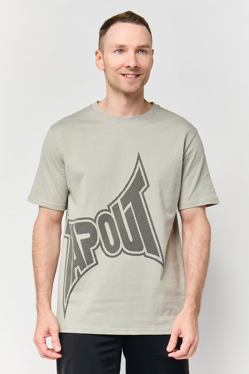 TapouT تي شيرت رياضي للرجال بأكمام قصيرة، خارجي، لون أخضر مريمي - Image 1