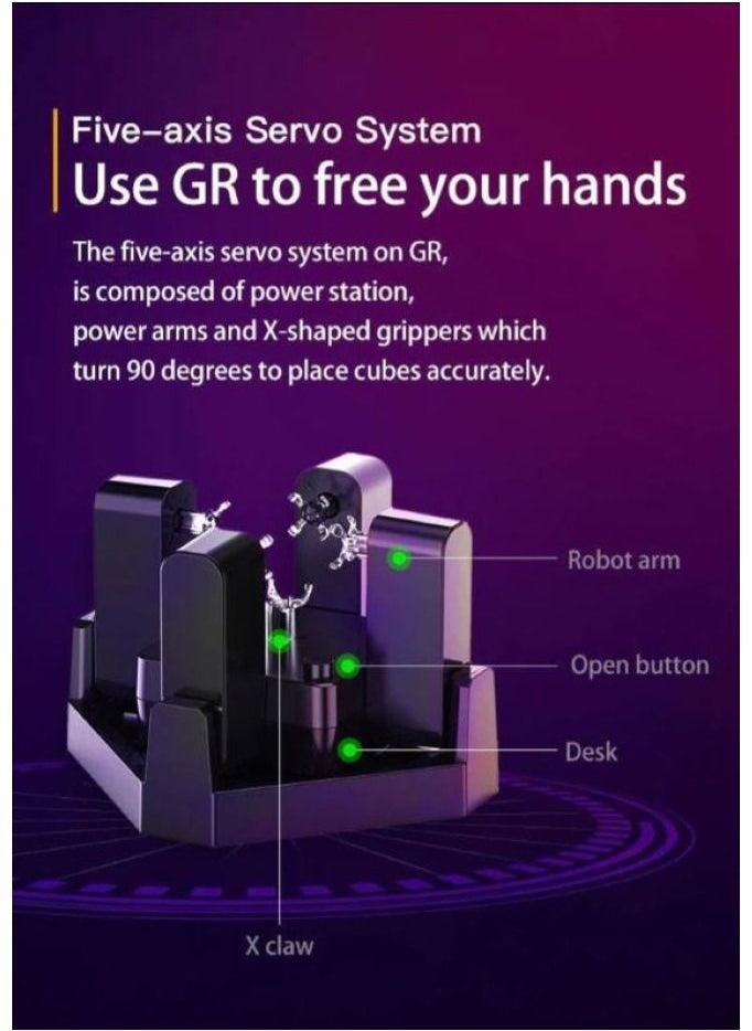 GANCUBE - GAN Robot 1st Intelligent Cube Solving Robot - Image 1