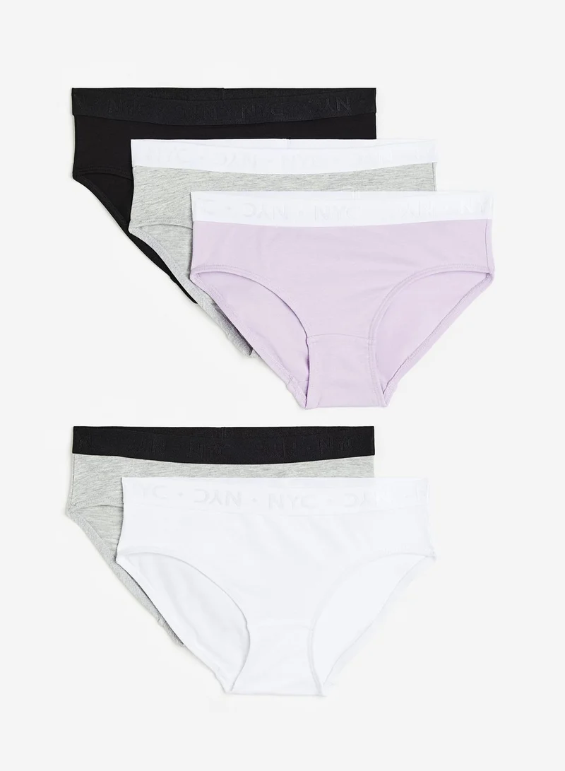 H&M Kids 5 Pack Essential Knickers