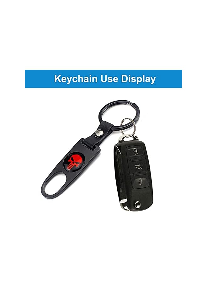 S-TOP Skull Tyre Valve Caps(4PCS) with Wrench Keychain(1PCS) Tire Wheel Valves Cap Dust Stem Cover be suitable for Car SUV Bicycle Motocycle Truck - Image 4