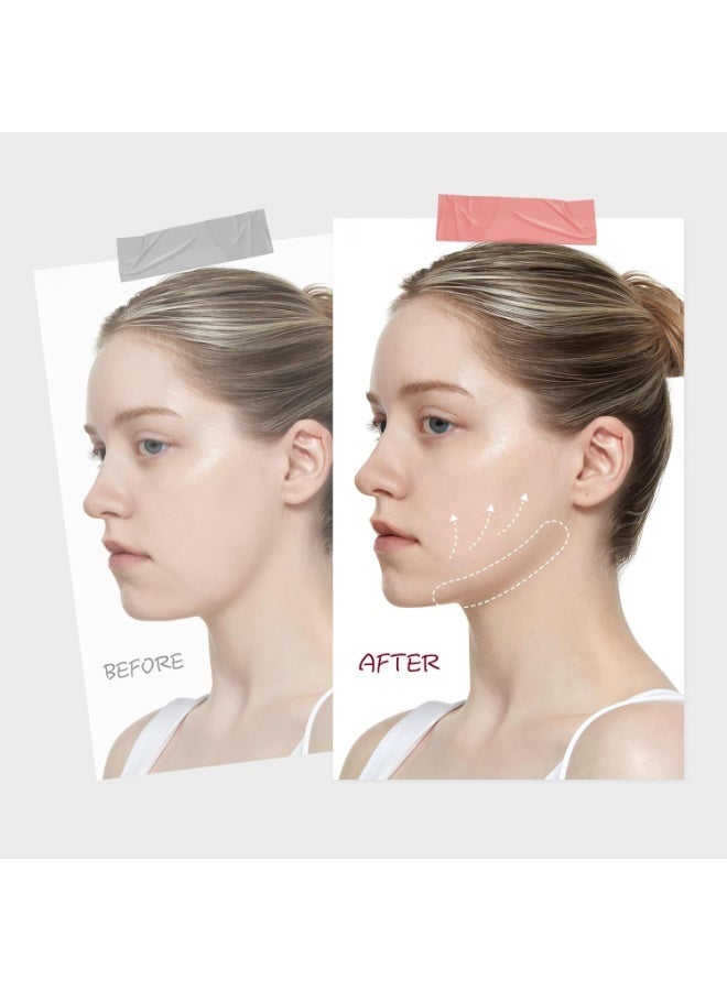 general Camellia Deep Collagen V Lifting Gel Mask 1ea | Double-chin Turkey Neck Instant Face Lifting Mask, Cooling and Depuffing Face Toning Belt, Firming Sagging Skin, Korean Skin Care - Image 2