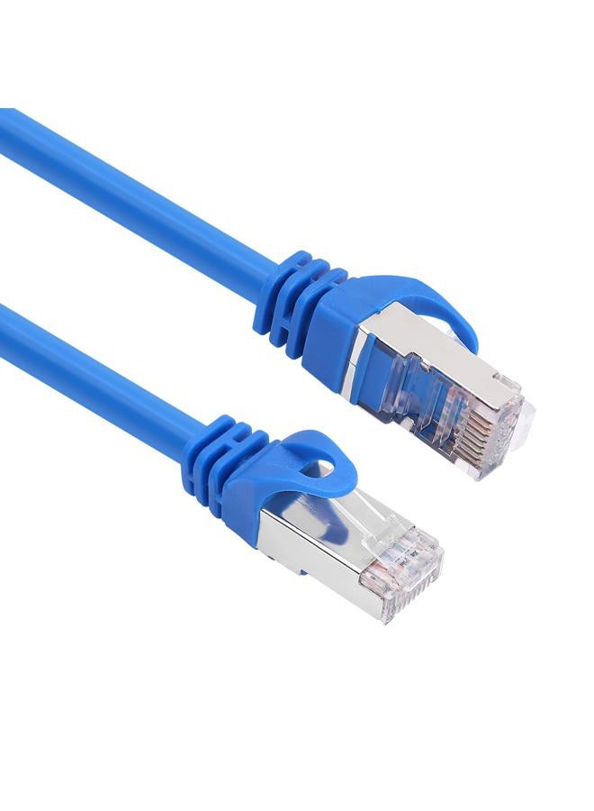 AvesView CAT 6 Shielded Ethernet Cable 100 FT, Indoor High-Speed (SFTP) 10Gbps Snagless Shielded 100FT Ethernet Cable for Internet, Router, Computer, PlayStation, Xbox, POE Camera, Printer - Blue - Image 3