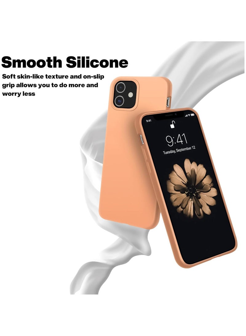 Compatible with iPhone 11 Case 6.1 Inch Slim Liquid Silicone 4 Layers Soft Gel Rubber Shockproof Protective Phone Case with Anti Scratch Microfiber Lining (Simon) - Image 3