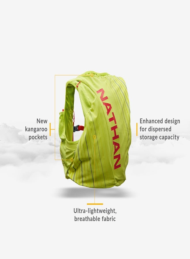 ناثان سترة ناثان بيناكل للسباق للجنسين مع حقيبة ترطيب سعة 12 لترًا، سترة جري مزودة بكيس ماء، سترة ترطيب للجري للنساء، مقاومة للماء، ماصة للرطوبة - Image 4