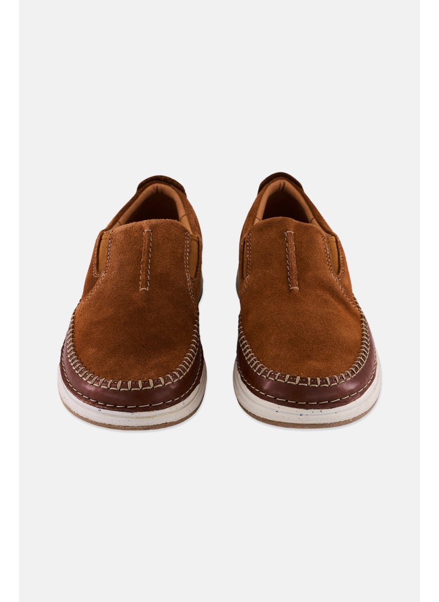 clarks Men Standard Nature 5 Walk Slip On Shoes, Brown  - Image 4