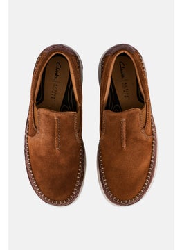 clarks Men Standard Nature 5 Walk Slip On Shoes, Brown  - Image 3