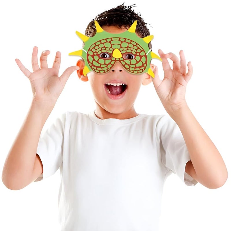 Rhode Island Novelty 7.5 Inch Foam Dinosaur Masks (12 Pieces Per Order) - Image 4