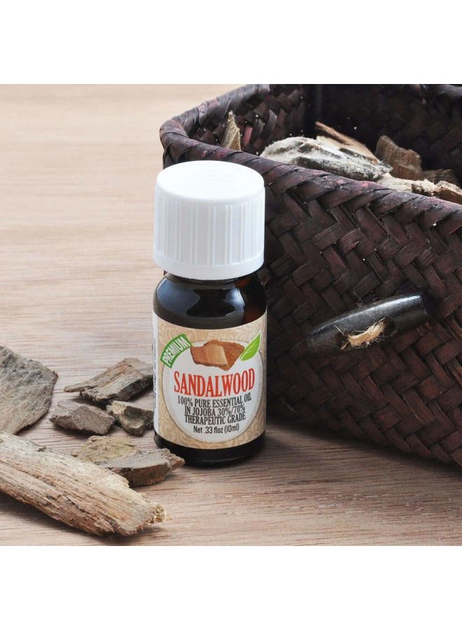 Healing Solutions 10ml Oils - Sandalwood Essential Oil - 0.33 Fluid Ounces - Image 2