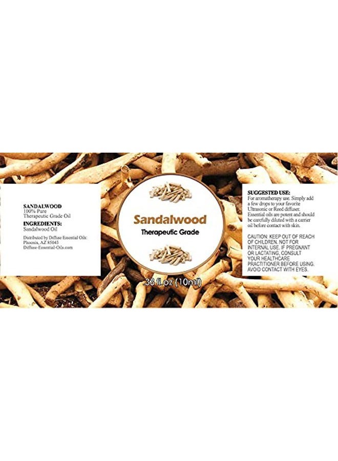 Healing Solutions 10ml Oils - Sandalwood Essential Oil - 0.33 Fluid Ounces - Image 4