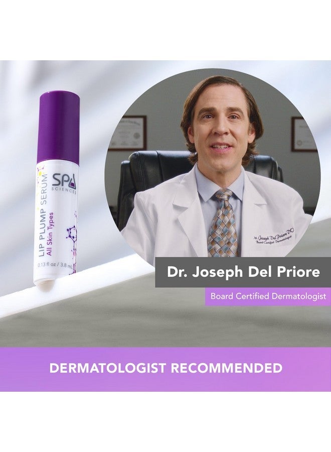 Spa Sciences - Lip Plump Serum - Made in the USA - With Collagen, Ceramides & Hyaluronic Acid - Condition, Nourish, Plump - Vegan - For All Skin Types - 0.13oz - Image 2