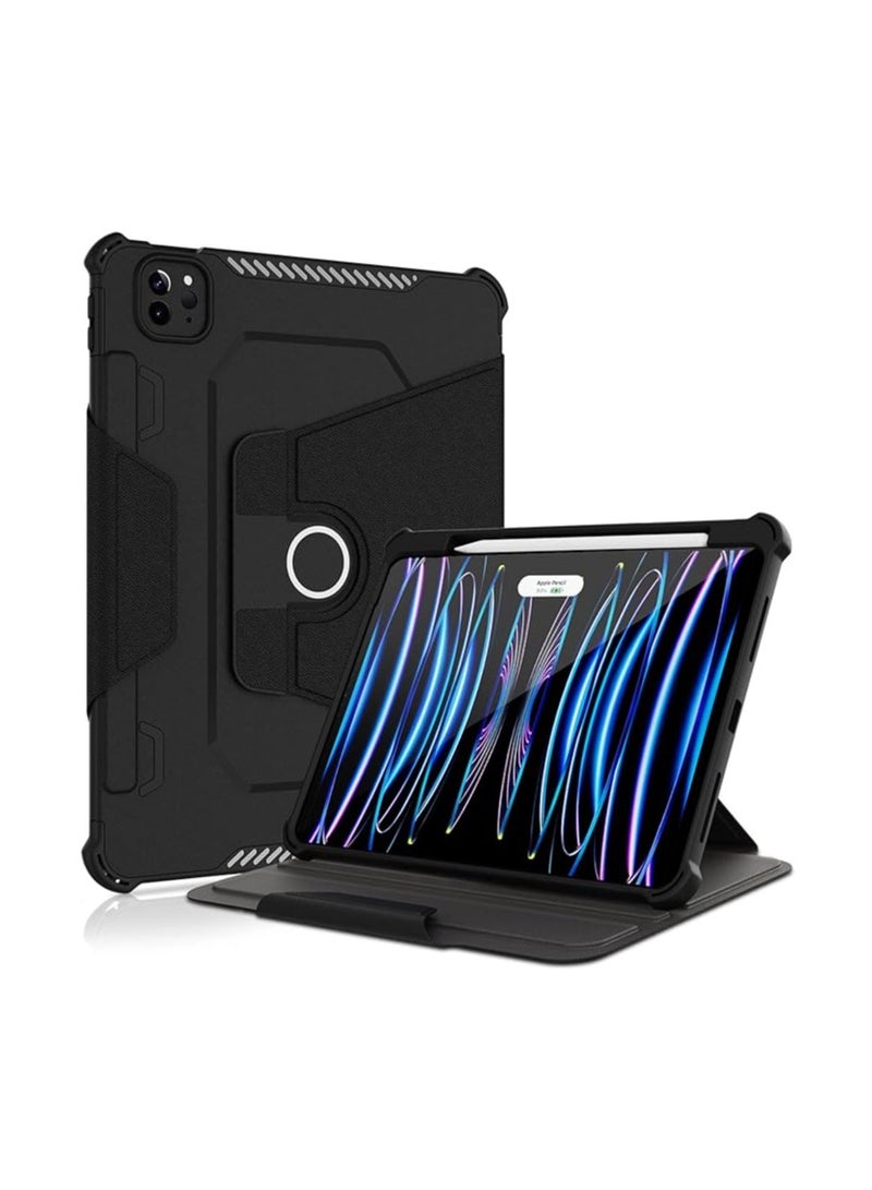 general Case for iPad Pro 11-inch 4th/3rd/2nd generation 2022/2021/2020 for iPad Air 5th/4th generation 10.9 Folio Slim Leather Case with Stand/Magnetic Closure/Pencil Holder - Image 1