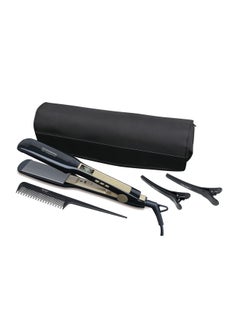Mac Styler ماك ستايلر مكواة فرد الشعر الاحترافية ذات الجودة العالية لعلاج الشعر، لوحة عريضة LCD 480F MC5517  - Image 1