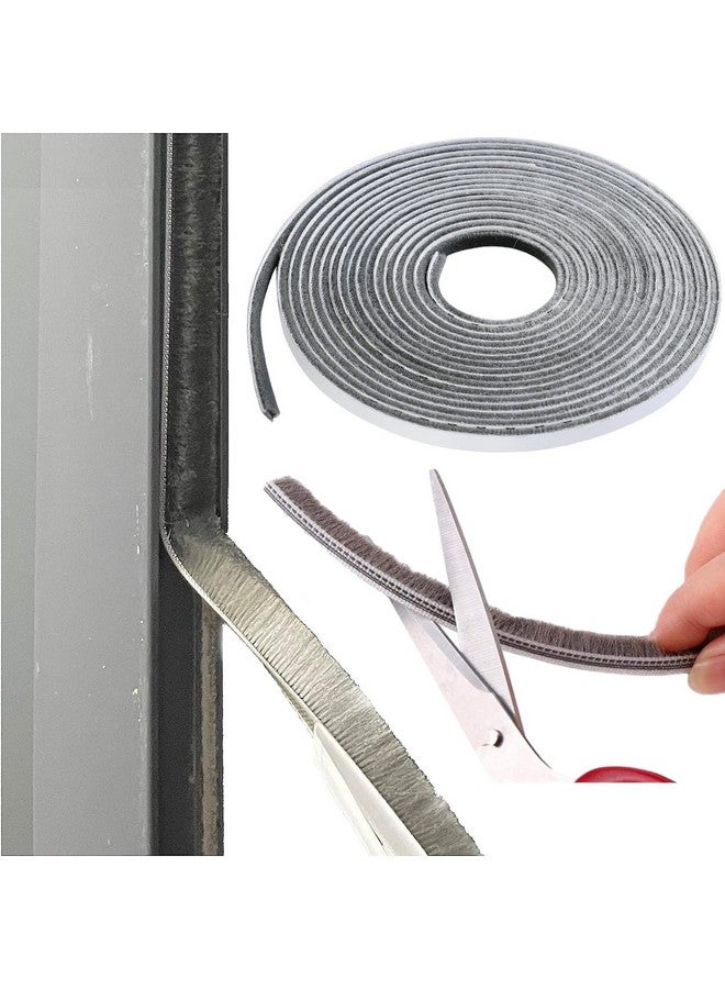 Hodaqe Weather Stripping Seal 10m Self-Adhesive Seal Strip Weatherstrip for Doors & Windows Windproof Soundproof Dustproof - Image 1