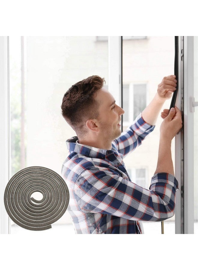Hodaqe Weather Stripping Seal 10m Self-Adhesive Seal Strip Weatherstrip for Doors & Windows Windproof Soundproof Dustproof - Image 2