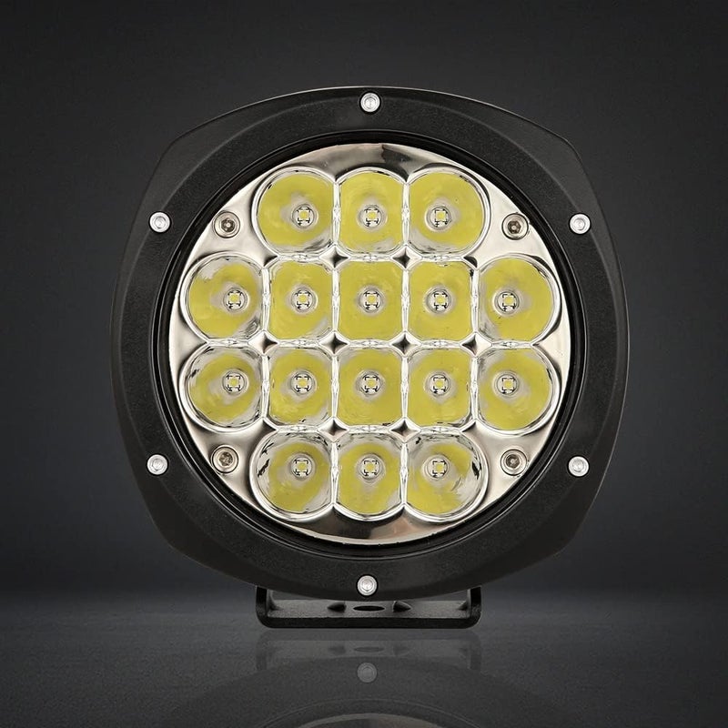 BIGLION.X 5Inch 160W Round LED Driving Lights Off Road Spot Lights 18800LM with Wiring Harness Waterproof IP69K - Image 3