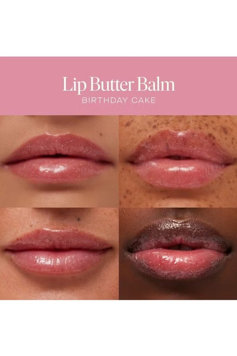 SUMMER FRIDAYS Tinted Lip Butter Balm - Conditioning Vegan Lip Balm for Instant Moisture, Shine & Hydration - Softening & Soothing Skincare - Birthday Cake (.5 Oz) - Image 4