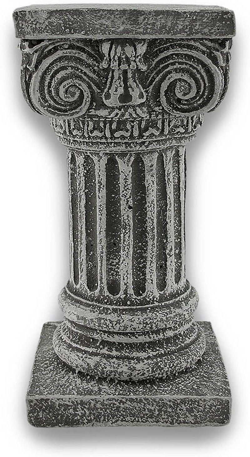 Things2Die4 Solid Concrete Roman Pillar Mini Statue Pedestal - Image 4
