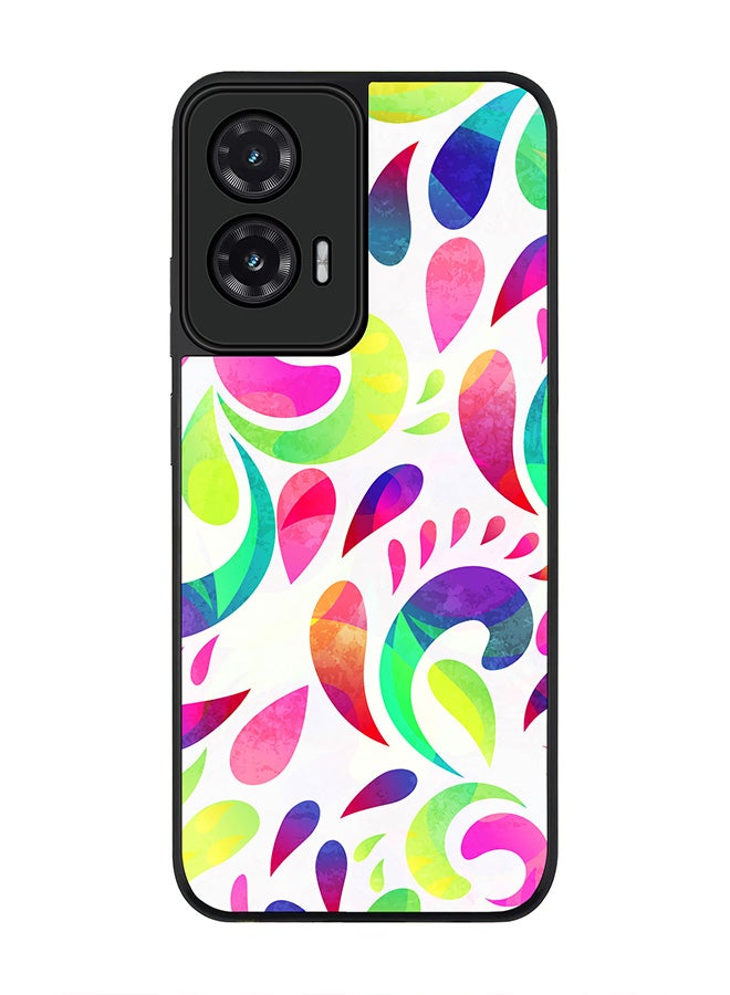 Stylizedd For Motorola Moto G35 Case,Slim fit Camera Protection, Shockproof Thin Phone cover  - Floral Blast