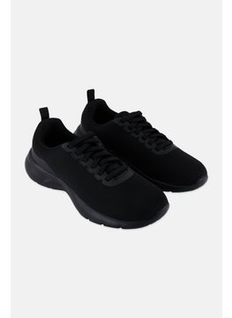 RBX Men Lace Up Training Shoes, Black  - Image 1