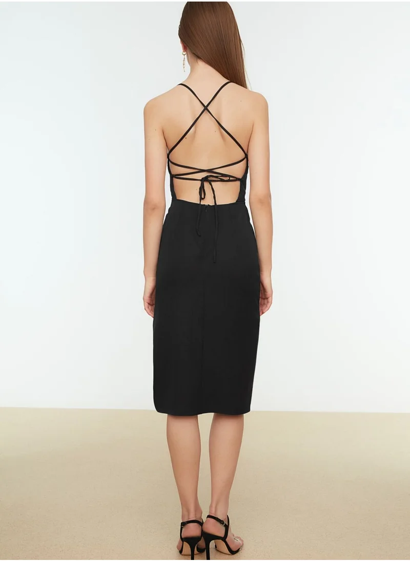 trendyol Cut Out Detail Bodycon Dress