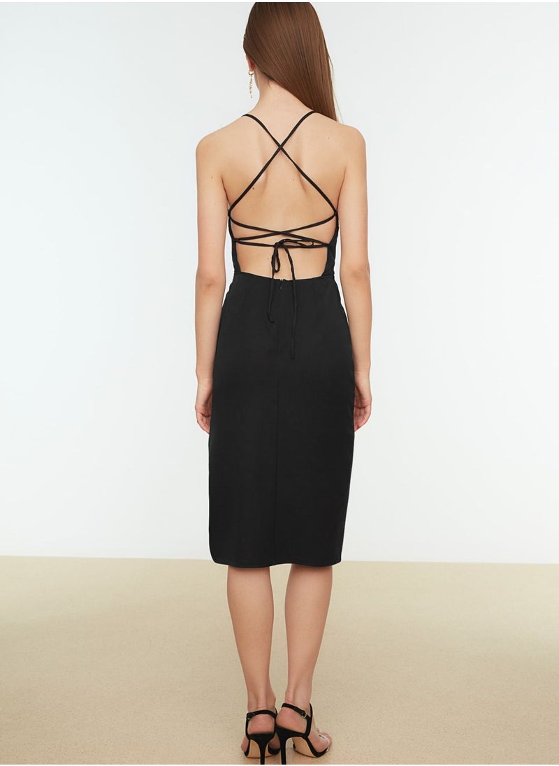 trendyol - Cut Out Detail Bodycon Dress - Image 1