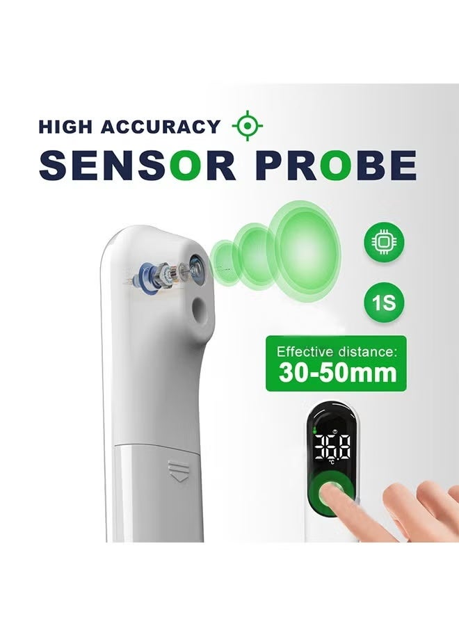 Non Contact Forehead Thermometer, Rechargeable Mute Mode Infrared Thermometer, Fast Accurate Fever Check for Adults and Kids - Image 2