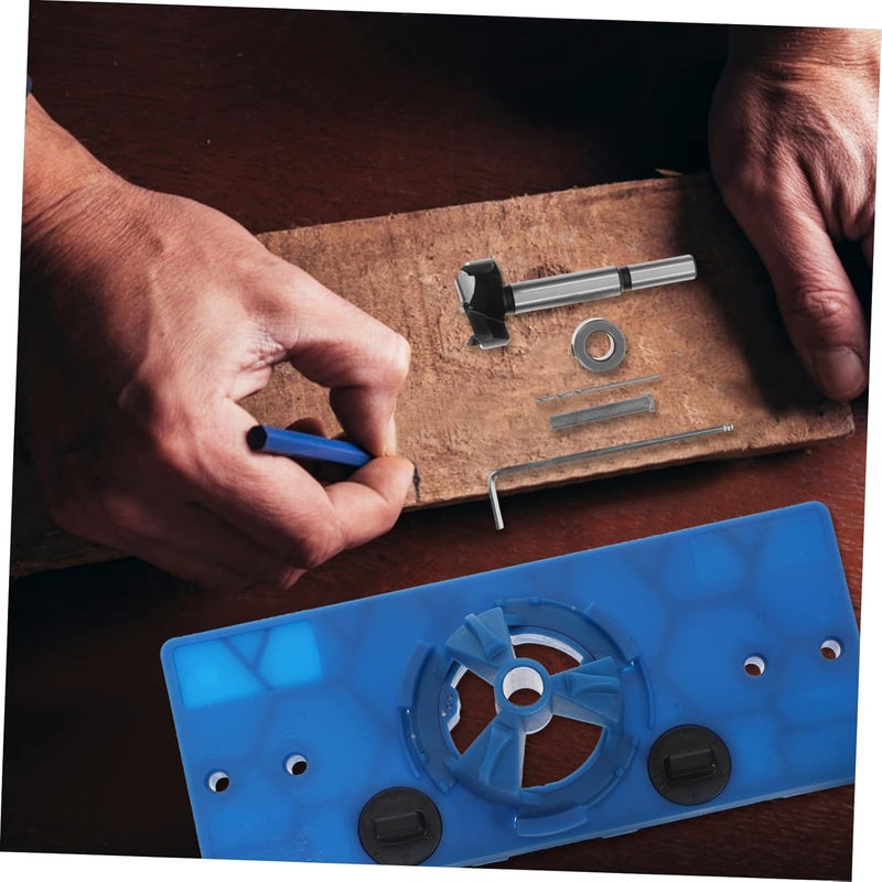 Hot & cold climate compatible POPETPOP 1Set Concealed Hinge Jig Kit for Cabinet Doors Woodworking Hole Guide Easy Installation Accurate Drilling Tool for Door and Frame Practical Tool for Furniture Manufacturing Long lifespan Market multi-use trusted quality Globally popular elegant design Market popular practical build Cost effective global grade quality Adjustable build Custom sizing alternatives Odor free color Easy hand assemble compatible Efficiency boosted construction Daily life matching design Multiple design variants Local licensed courier Main road full logistics cover Labor saving optimized design User friendly optimized build Ready-to-ship local stock Safe material Storage burden minimized build Locally packed stock Reinforced edge Multi-use detailed build KSA market compliant quality Wet anti slip - Image 4