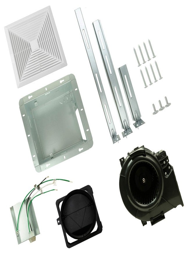 بي في مروحة شفط حمام BV، ١١٠ قدم مكعب في الدقيقة - مروحة حمام ١.٢ سون، طوق قناة ٤ بوصات، غرف تصل مساحتها إلى ١١٠ قدم مربع | مروحة تهوية موفرة للطاقة - لا تحتاج إلى الوصول إلى العلية، فائقة الهدوء | حاصلة على شهادة Energy Star وHVI 2100 وUL - Image 4