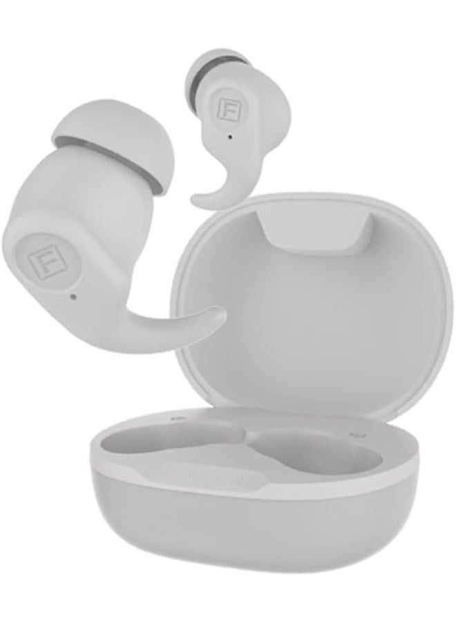 Faster StudX Bluetooth Earbuds 5.4 Bluetooth Earphones- ANC Earbuds Inear Wireless Earphones Active Noise Cancellation-Wireless Earbud for Tablet Laptop 25Hrs Playtime 10mm Drivers Ear Phones (White) - Image 1