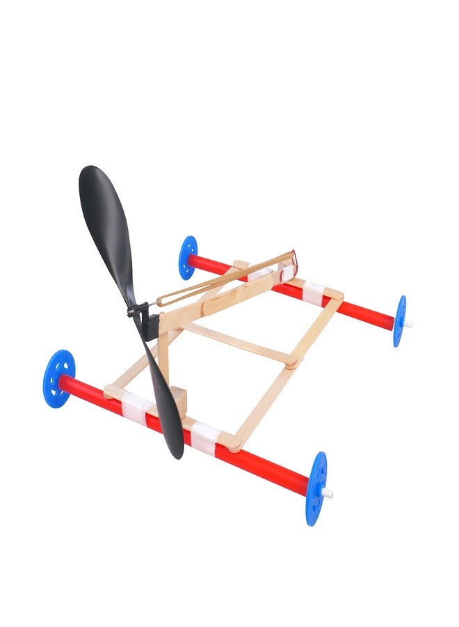 STEM Inventions مراوح بلاستيكية مقاس 6 بوصات، عبوة من 10 قطع – اصنع طائرات ومروحيات تعمل بالمطاط، والمزيد من مشاريع العلوم والتكنولوجيا والهندسة والرياضيات - Image 5