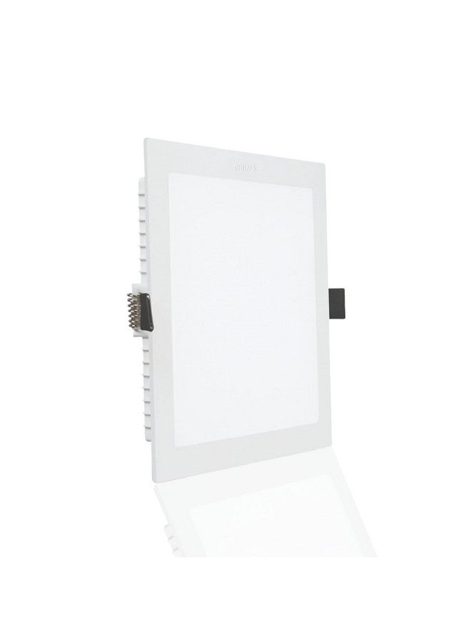 PHILIPS 12W Square AP Plus UltraGlow LED DL Recessed LED Panel Ceiling Light (Pack of 2,Warm White) - Image 2