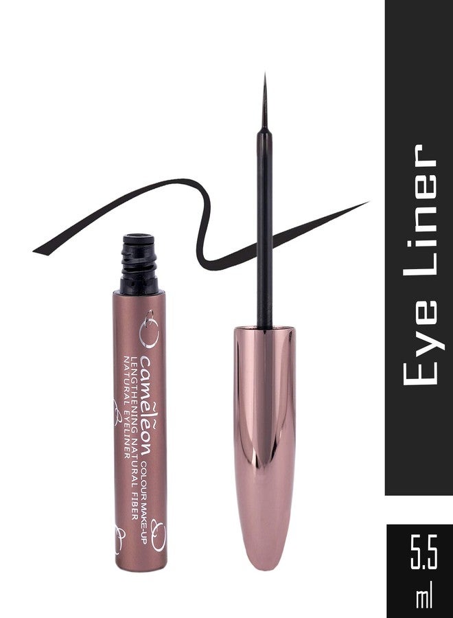 Cameleon Combo Of Liquid Eyeliner, Volume Burst Mascara, Eye Liner/Kajal Pencil, All Black Matte Finish (Set Of 3) - Image 4