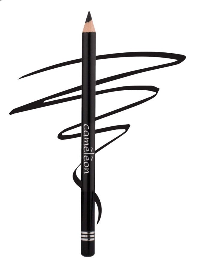 Cameleon Combo Of Liquid Eyeliner, Volume Burst Mascara, Eye Liner/Kajal Pencil, All Black Matte Finish (Set Of 3) - Image 5
