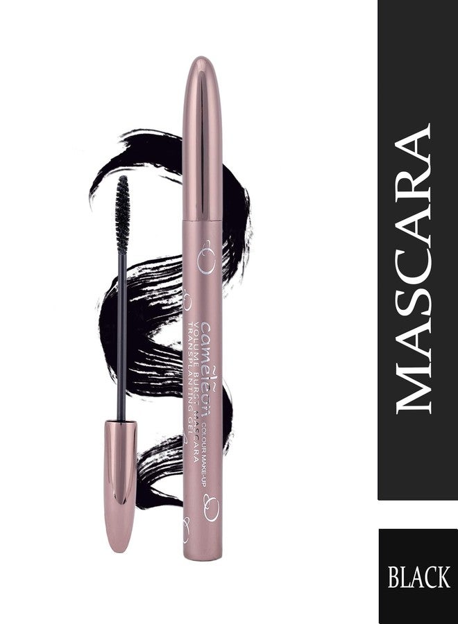 Cameleon Combo Of Liquid Eyeliner, Volume Burst Mascara, Eye Liner/Kajal Pencil, All Black Matte Finish (Set Of 3) - Image 3