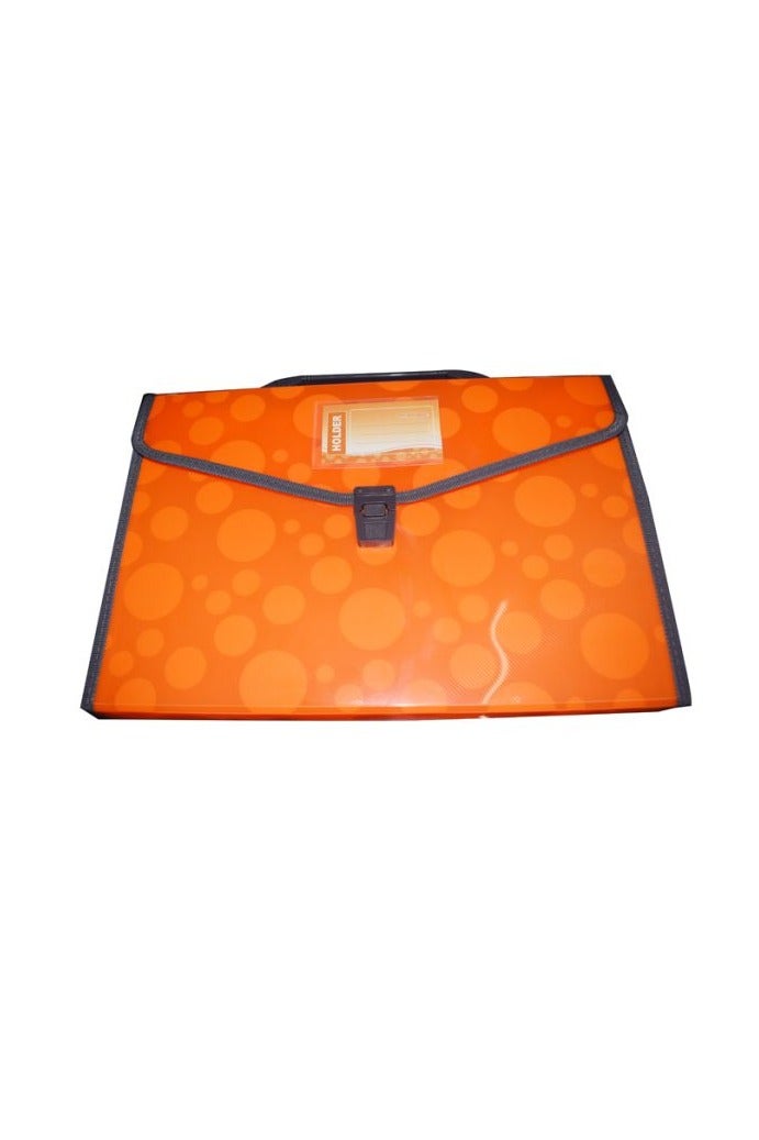 TRANBO Expanding File Document Source Portable Organ Bag Multi-layer File Bag Size FC/Long 13 Pocket (color may vary)  - Image 1