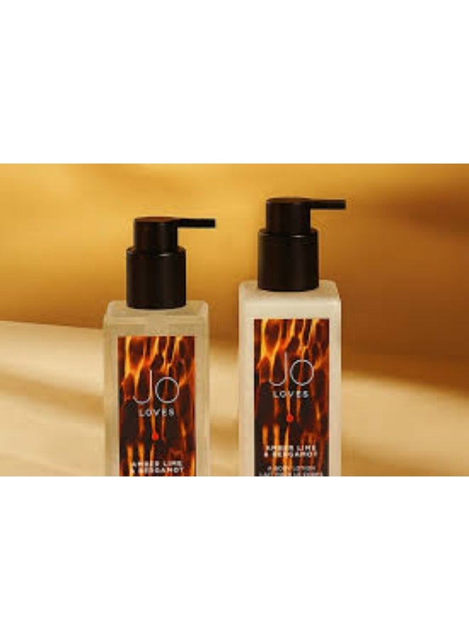 Jo Loves Amber Lime & Bergamot A Body Lotion  275ML - Image 4