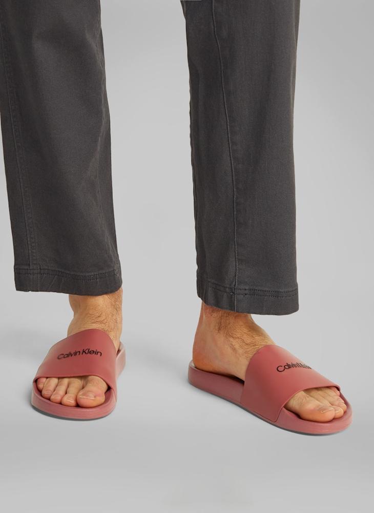 CALVIN KLEIN - RUBBER POOL SLIDES - Image 1