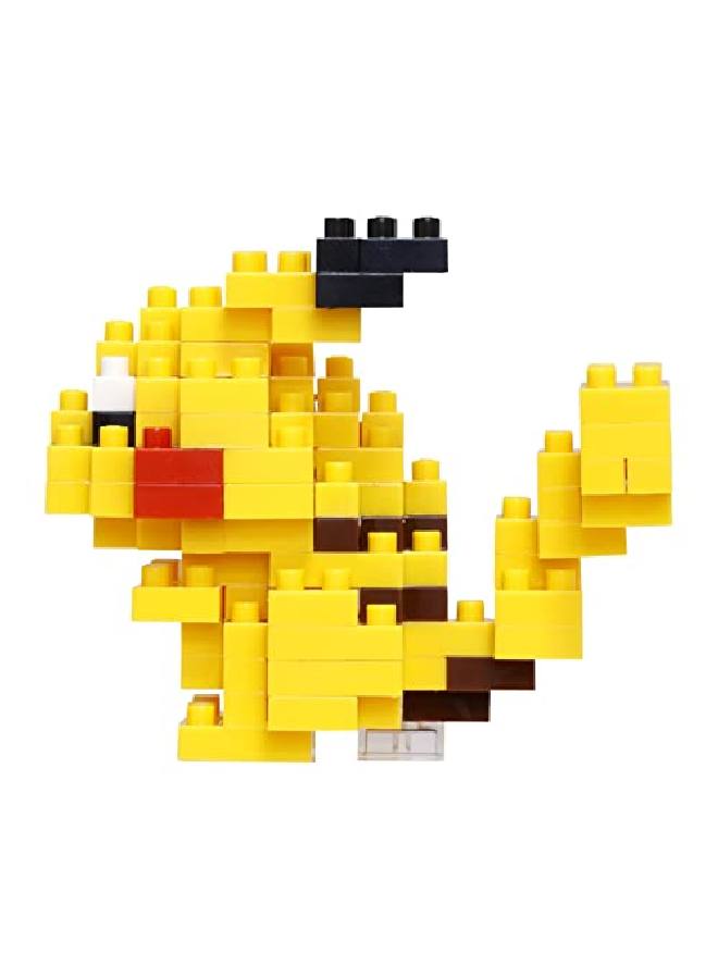 Nanoblock نانوبلوك - بيكاتشو [بوكيمون]، مجموعة بناء نانوبلوك بوكيمون، يانك - Image 4