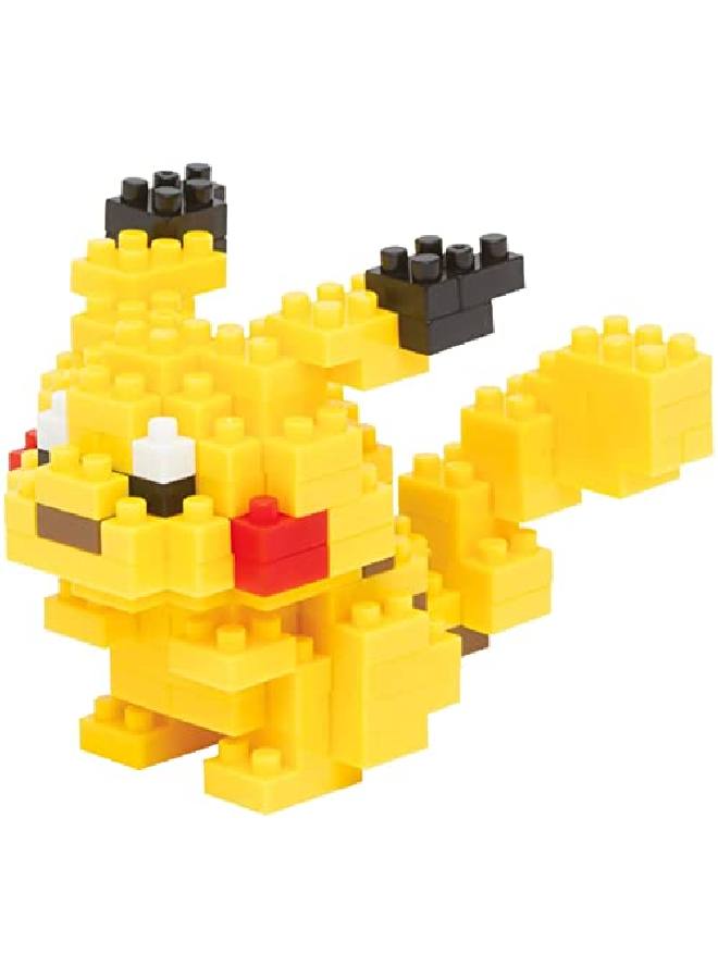 Nanoblock نانوبلوك - بيكاتشو [بوكيمون]، مجموعة بناء نانوبلوك بوكيمون، يانك - Image 2