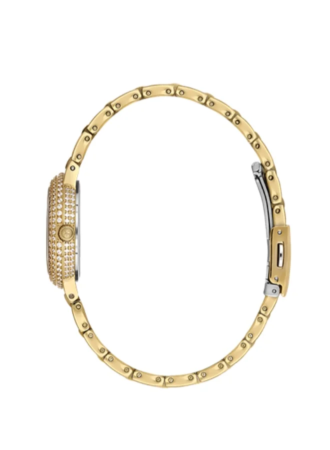 Freelook Paris Freelook - Charmant Women's Watch | Steel Case | Stainless Steel Band | Gold & Round Dial | Analog | Japanese Quartz | Mineral Glass | Premium Luxury Watch | Ideal Gift | Water Resistant 50 Meters