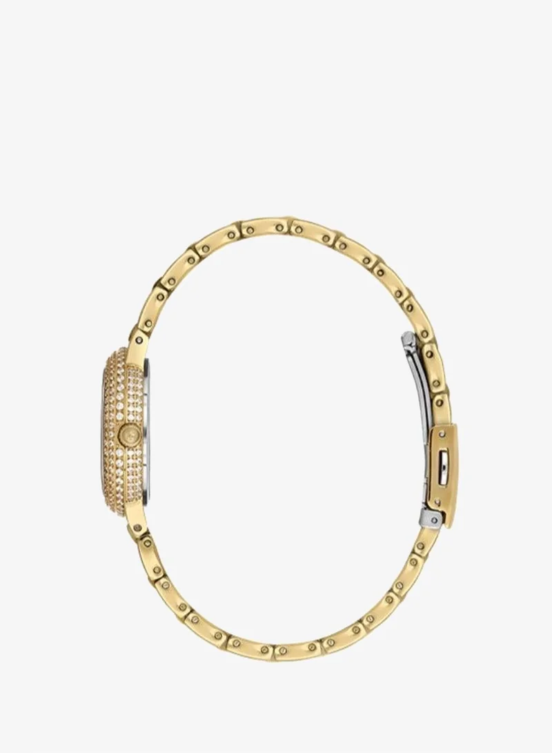 Freelook Paris Freelook - Charmant Women's Watch | Steel Case | Stainless Steel Band | Gold & Round Dial | Analog | Japanese Quartz | Mineral Glass | Premium Luxury Watch | Ideal Gift | Water Resistant 50 Meters