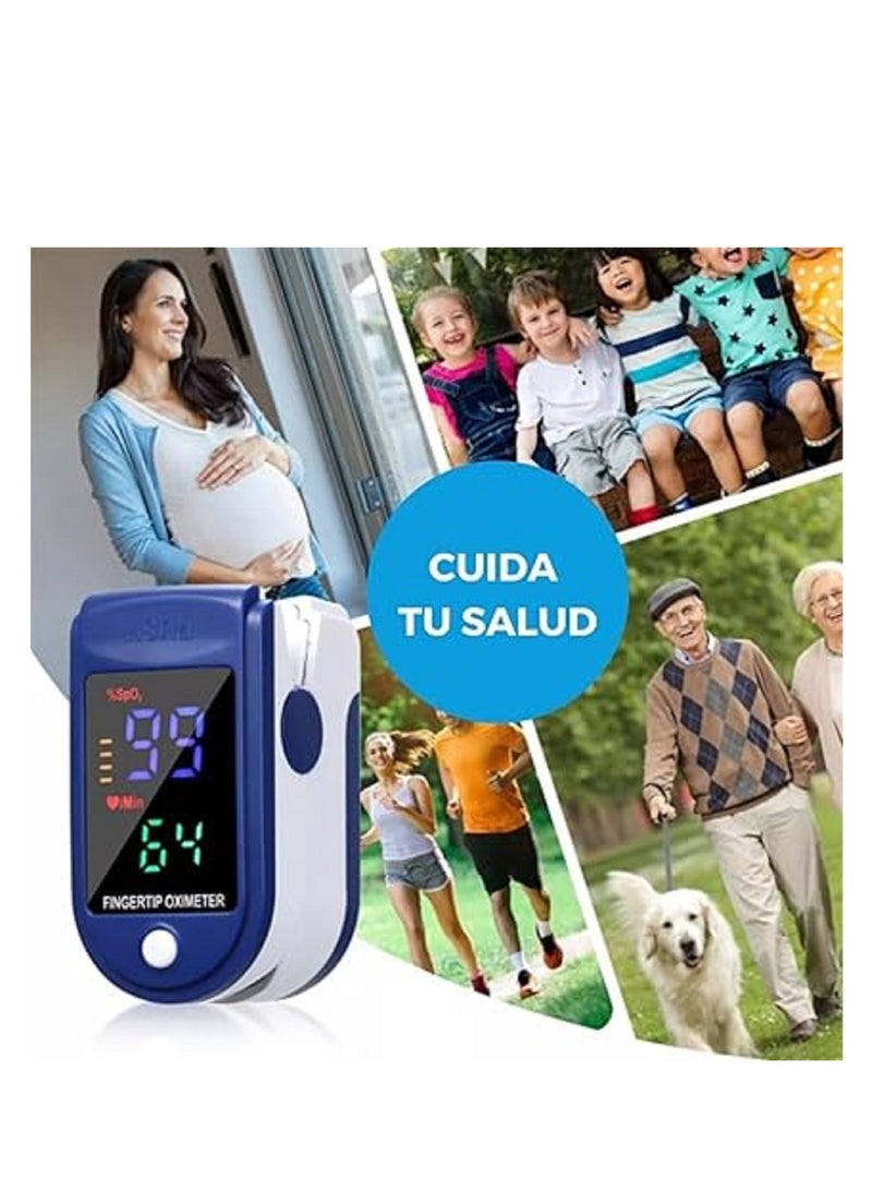 جهاز قياس نسبة الأكسجين في الدم بمشبك الإصبع الصغير - Image 4