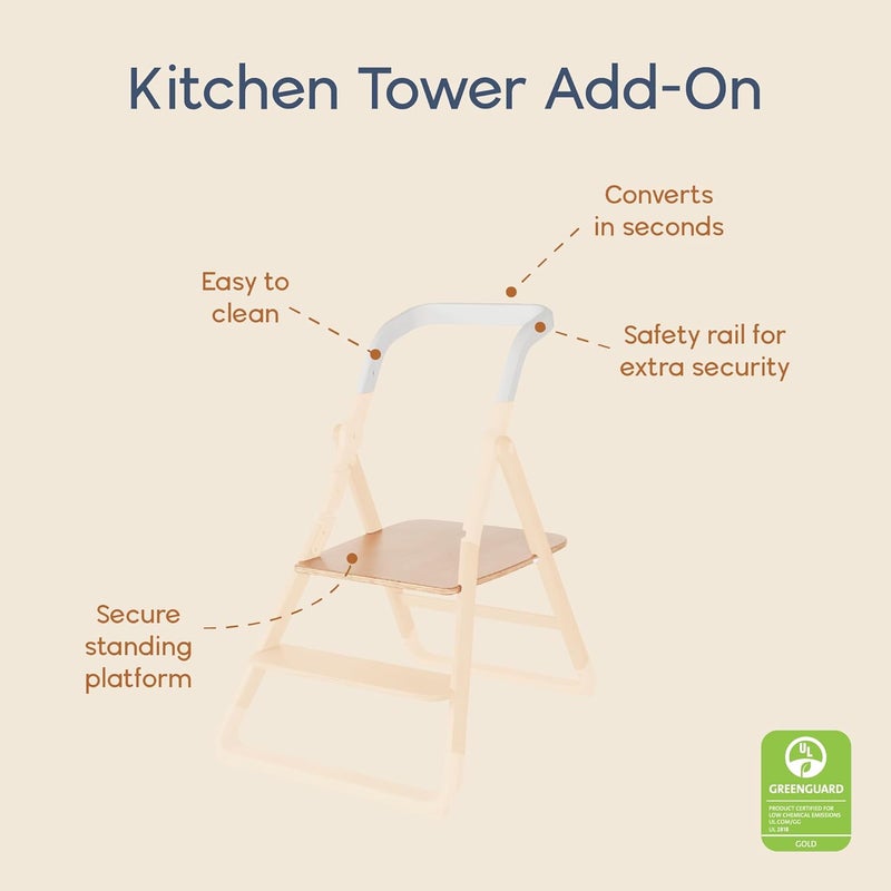 ergobaby إيرغوبابي إيفولف كيتشن هيلبر إدراج كرسي عالي - Image 3