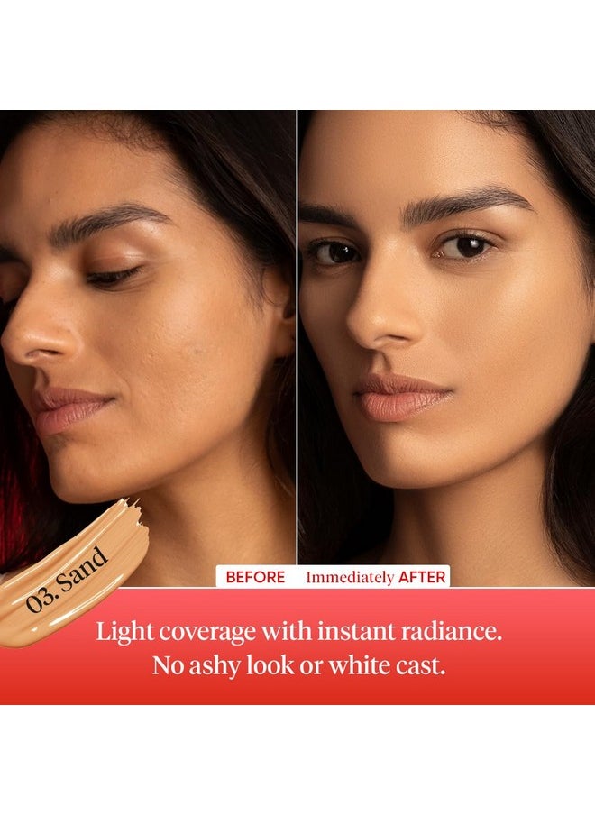 Dot & Key Strawberry Dew Tinted Sunscreen Spf 50+ Pa++++ 03 Sand Protection Against Uaub Broad Spectrum Water & Sweat Resistant For All Skin Types 50Ml  - Image 2