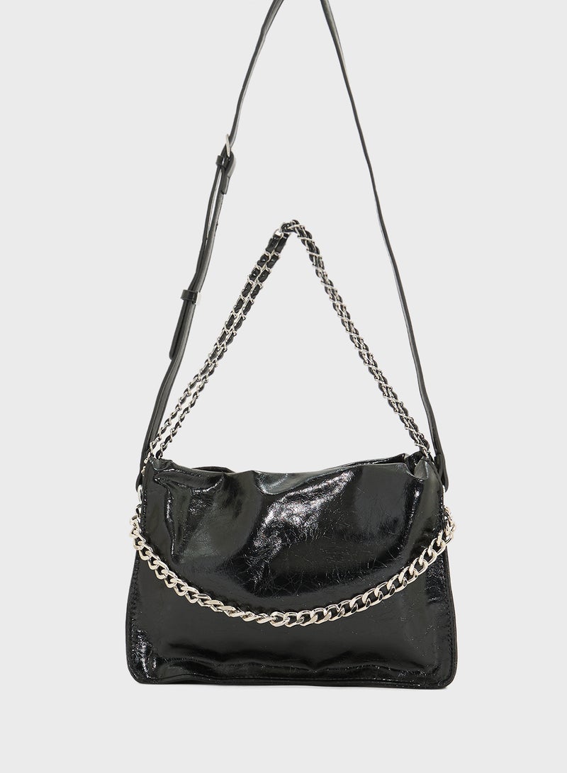 ايلا حقيبة توت بتأثير مجعد - Image 1