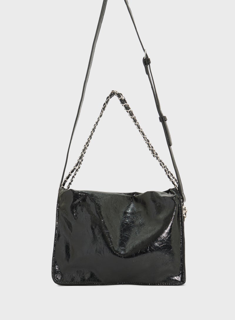 ايلا حقيبة توت بتأثير مجعد - Image 2